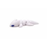 Zookies Articulated White Shark: white shark figure with a segmented body