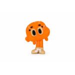 Zookies Cute Orange Cartoon: orange character with large eyes and white shoes