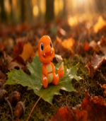 Zookies Articulated Fire Lizard 3D printed collectible