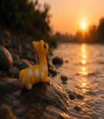 Zookies Cute Flexi Deer 3D printed collectible