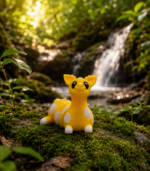 Zookies Cute Flexi Deer 3D printed collectible