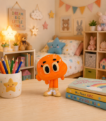 Zookies Cute Orange Cartoon 3D printed collectible