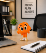 Zookies Cute Orange Cartoon 3D printed collectible