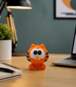 Zookies Mini Orange Cartoon Cat 3D printed collectible