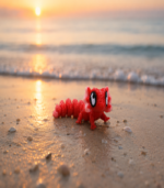 Zookies Cute Axolotl 3D printed collectible