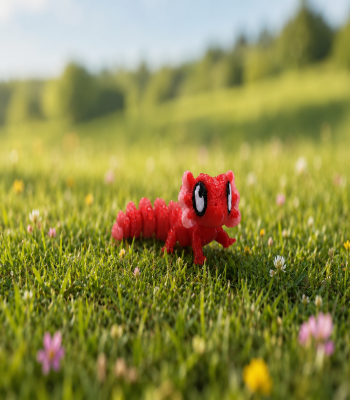 Zookies Cute Axolotl 3D printed collectible