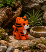 Zookies Textured Tiger 3D printed collectible