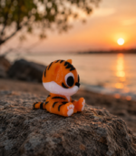 Zookies Baby Tiger 3D printed collectible